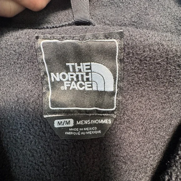 The North Face Denali Polartec Fleece Jacket Men Medium Hiking Layering Full Zip - Picture 3 of 10